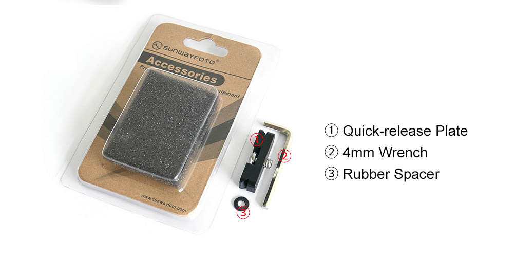 Snelwisselplaat mini voor ledlamp en accessoires - Afbeelding 13