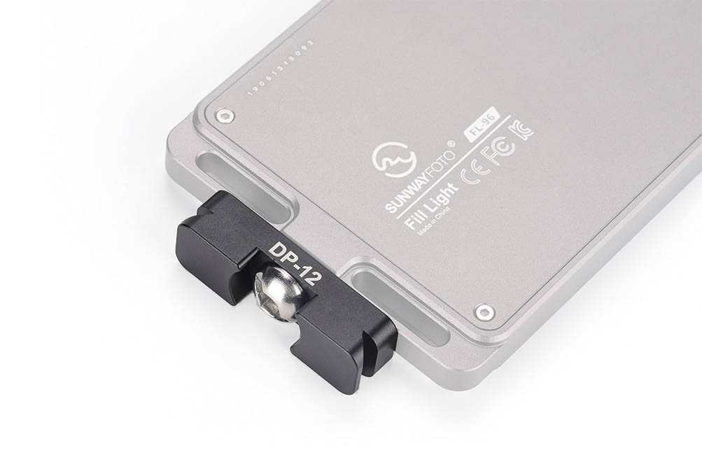 Snelwisselplaat mini voor ledlamp en accessoires - Afbeelding 3