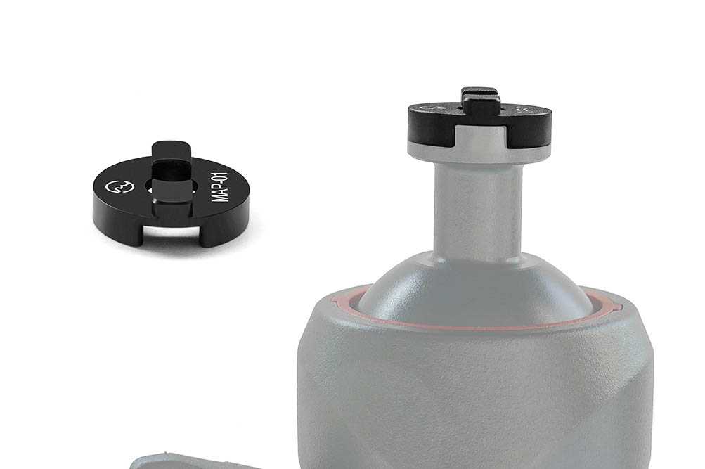Manfrotto Balhoofd adapter raised top - Afbeelding 4