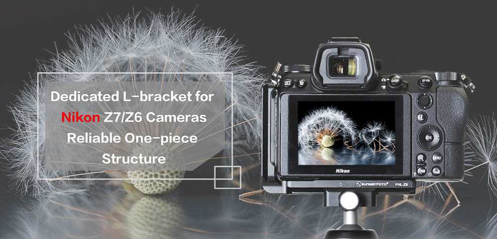 L-plaat / L-bracket Nikon Z6 en Z7 - Afbeelding 15