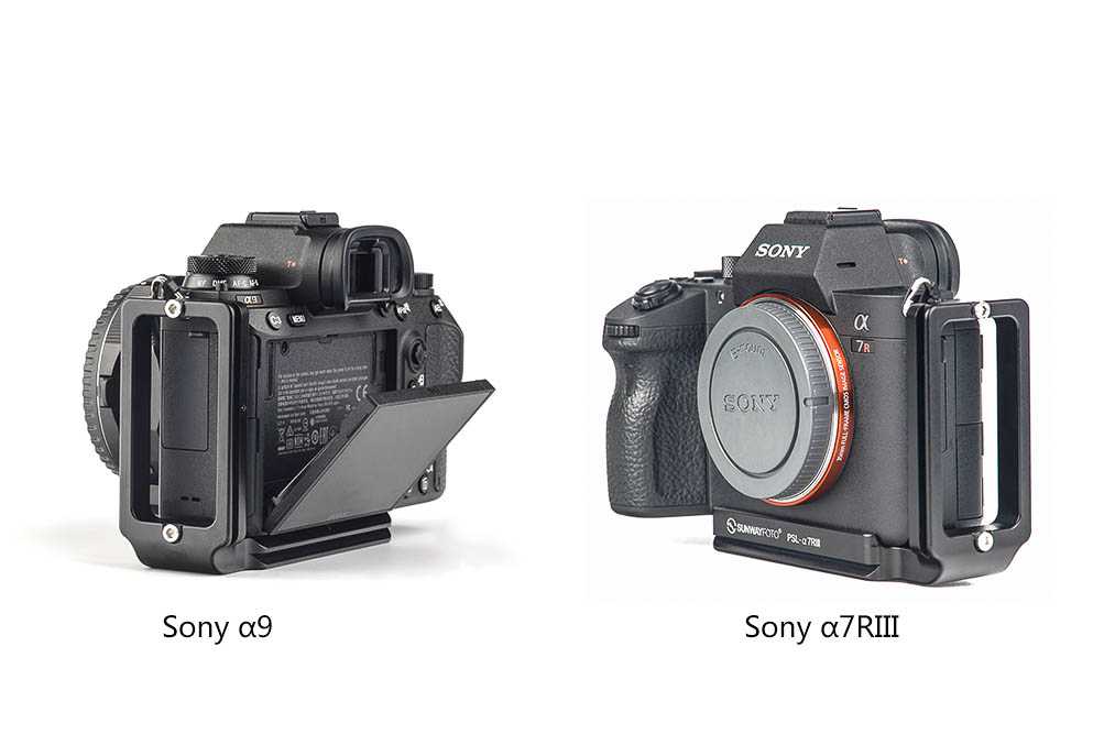 L-plaat / L-bracket Sony A7III, A7RIII en A9 - Afbeelding 4